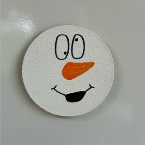 Silly Snowman Magnet